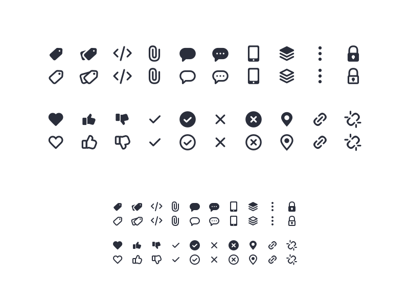 Icon System [WIP] by Corey on Dribbble