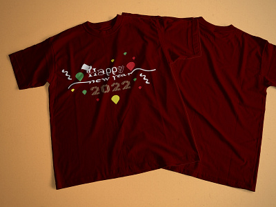 Happy New Year 2022 T- Shirt