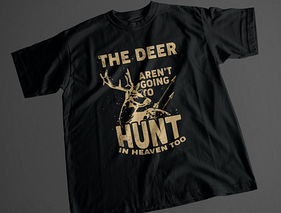 HUNTING T SHIRT DESIGN banner branding deer design graphic design hunting illustration mhshanto3311 new t shirt t shirt t shirt vector