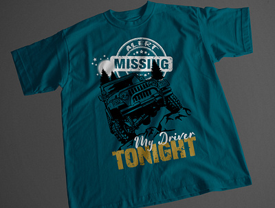 T shirt Design | Jeep banner brand clothes design driver fashion graphic design illustration jeep mhshanto3311 night outfit style t shirt design tshirt tshirtprinting