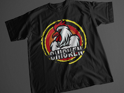 T shirt Design | Chicken