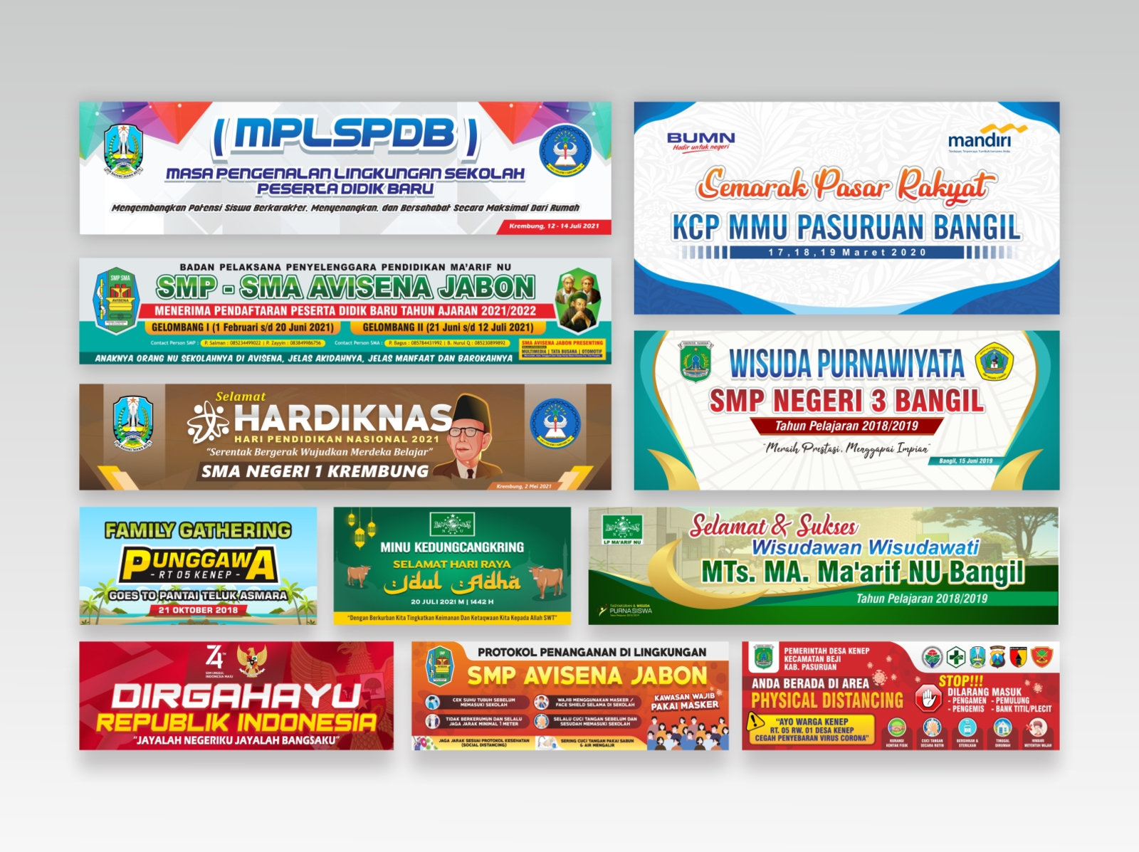 Banner Design by M. Fahrur Rozi on Dribbble