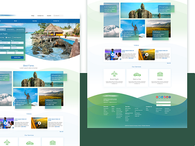 Flight Booking Website blue bookflight booking flight travel uxui vacation web webdesign