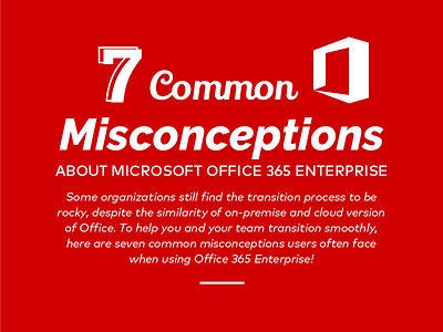 Misconceptions Office365 Enterprise 00 enterprise office365