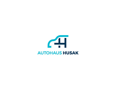 A+H+CAR logo branding car logo