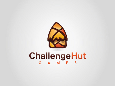 ChallengeHut house hut logo