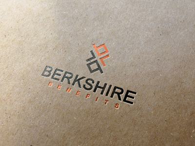 BERKSHIRE BENEFITS b brand letter b logo