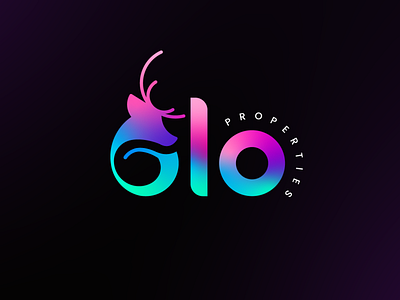 GLO Logo concept abstract logo branding colorful creative deer g letter gazil gorgeous gradient illustration letter g logo design logomark logotype minimal