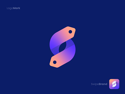 S Letter logo, Modern S