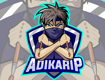 ADIKARIP adikarip animation branding esport evos graphic design logo motion graphics ui