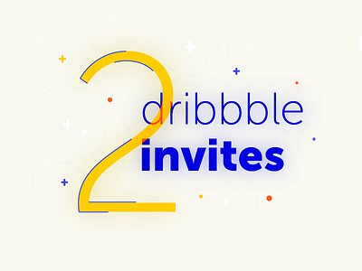 Invites Giveaway dribbble giveaway illustration invites