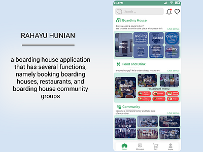 Front Page Rahayu Hunian Apps