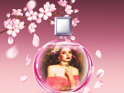 Perfume des design graphic design photoshop