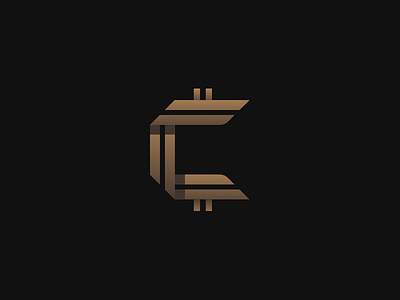 C-Level Logo branding crypto crypto currency design icon illustration logo