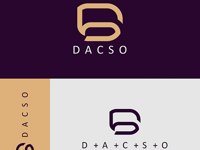 DACSO Monogran Logo branding design graphic design logo monogram logo vector