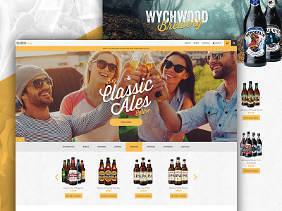 Beer Store ale beer ecommerce store web website