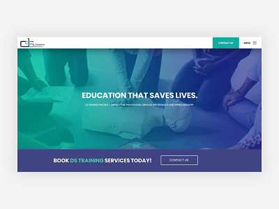 Health and Safety branding design homepage logo website