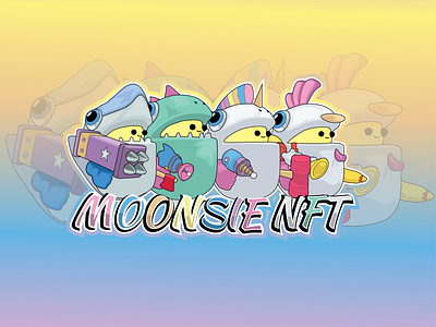 MoonsieNFT fanart design graphic design illustration