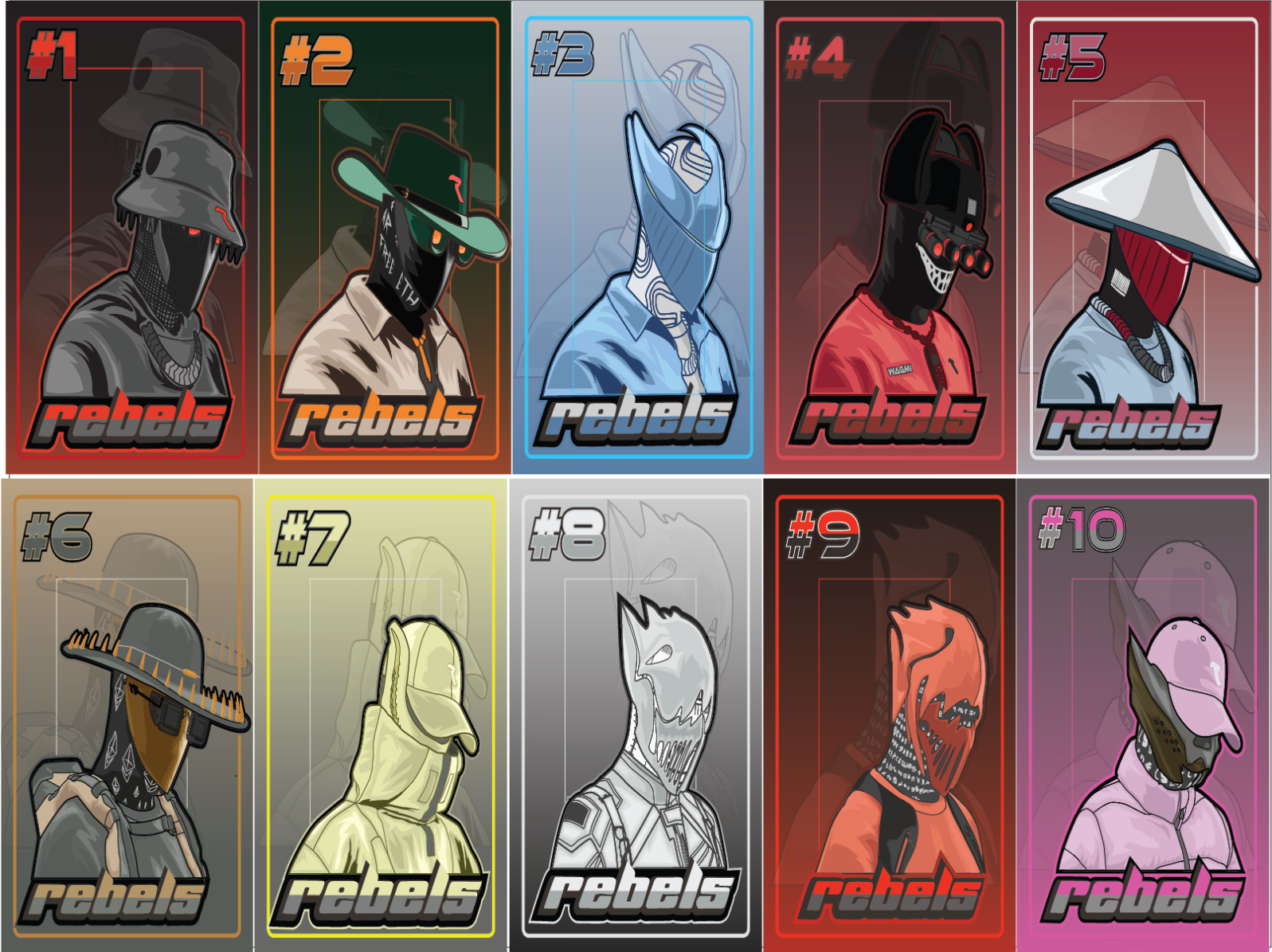 REBELS NFT Fanarts By Syakir Sam On Dribbble