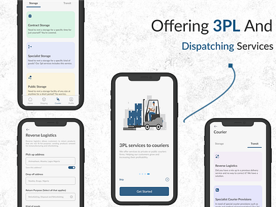 OasisBot - A Logistics App offering 3pl and dispatching services