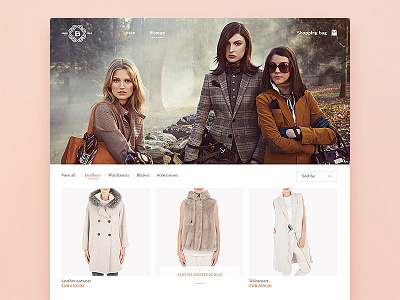 Brunello C. WIP catalog clean e commerce fashion inspiration interface luxury shop store ui ux