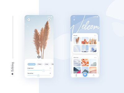 Editing photo app