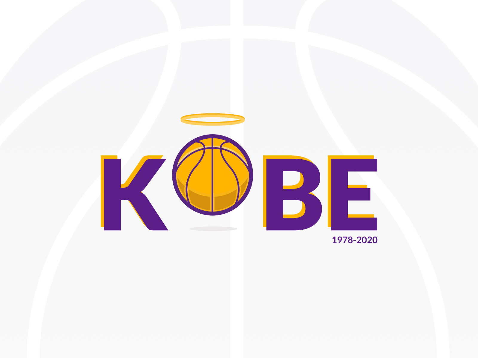 R.I.P. Kobe Bryant sport black mamba memories nba vector los angeles lakers lakers design illustration kobe bryant basketball
