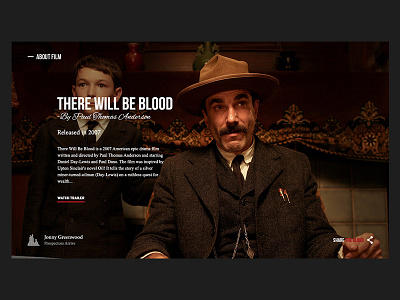 There will be blood be blood dark film minimalist movie responsive site there will