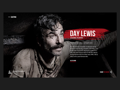 There will be blood #2 day design film lewis photoshop ui ux web