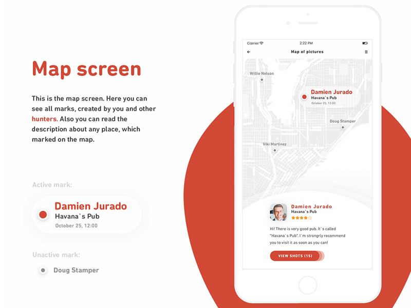 The Hunter APP Screens #3 By YIIS On Dribbble