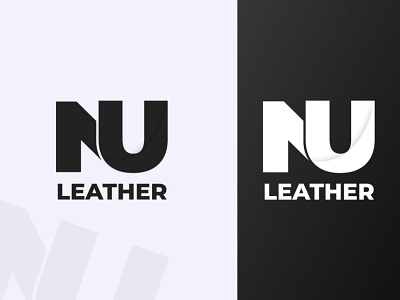 NU Leather Logo Design | Branding | UI 3d app branding design graphic design icon illustration inspiration logo logo design mobile mockup motion graphics product design typography ui ui design ux design vector web design