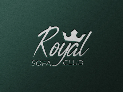 Royal Sofa Club Logo Design | Branding | UI 3d app brand identity branding business color design graphic design icon illustration inspiration logo logo design typography ui ui design ux ux design vector web design