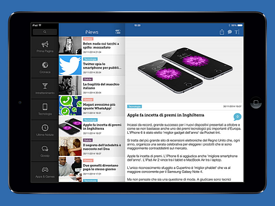 iNews - iOS, Android & Windows Phone App android app inews ios ipad news windowsphone