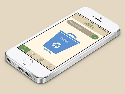 San Marino Differenzia android app appdesign ios iphone recycle uiux waste