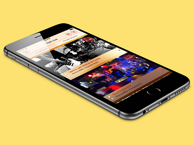 That's Music - iOS & Android App android app appdesign events ios ipad iphone live mobile music ui ux