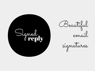 SignedReply logo logo
