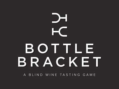 Bottle Bracket | Final Logo bottle bracket branding game icon identity illustration logo modern simple typography wine