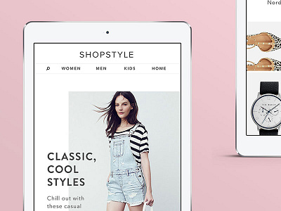 ShopStyle | Email design email fashion minimalism mobile shopping ui ux