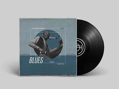 Project AAM #1 album art blues champion jack dupree jacket label modern packaging piano sleeve texture vintage vinyl