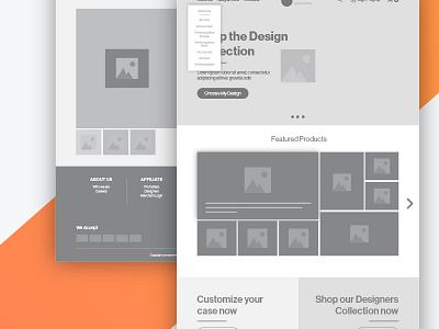 New Project Wireframes blueprint button buttons design graphic ipad ui web wireframe wireframes