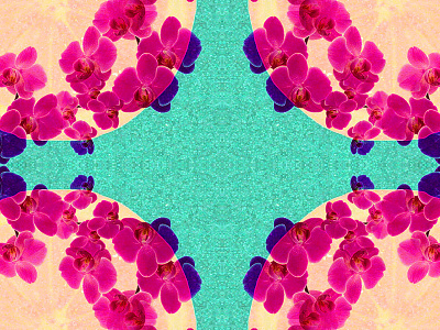 orkid and lemon print green lemon orkid pattern pink print