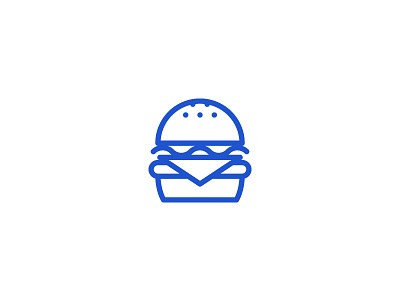 Burger icon burger hamburger icon illustration illustrator stroke