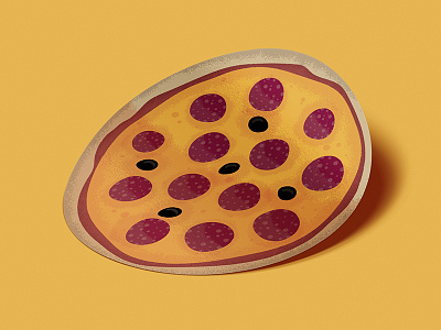 Just another pizza sticker
