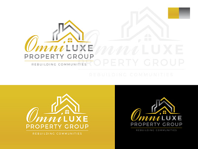 Logo Design for Omni Luxe Real Estate Community branding design graphic design icon illustration logo typography ui vector