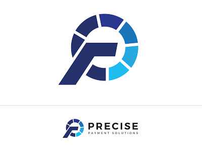 Precise Payment Solutions Logo Design Concept for Contest branding design graphic design icon illustration logo typography vector