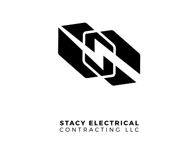 Iconic Logo Design of Stacy Electrical Contracting Company branding design graphic design logo