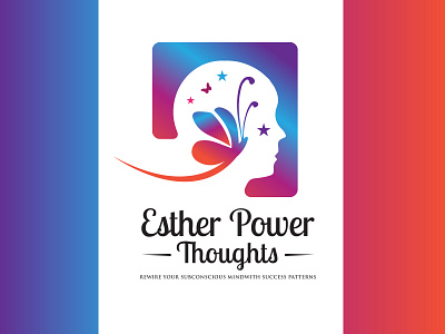 Ether Power Thoughts Logo Design