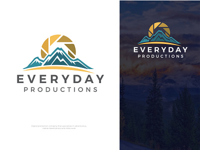Digital production & video work Company Logo Design