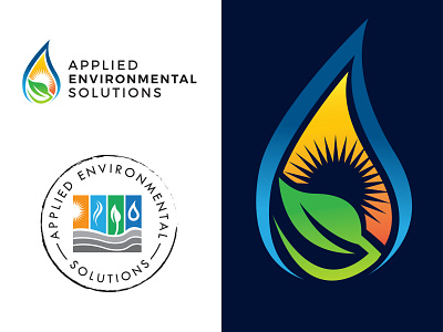 Environmental Solution - Abstract Logo Design Concepts branding design graphic design icon illustration logo ui