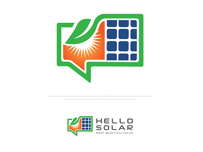 Solar Company logo Design Concept 02 branding design graphic design icon illustration logo ui vector